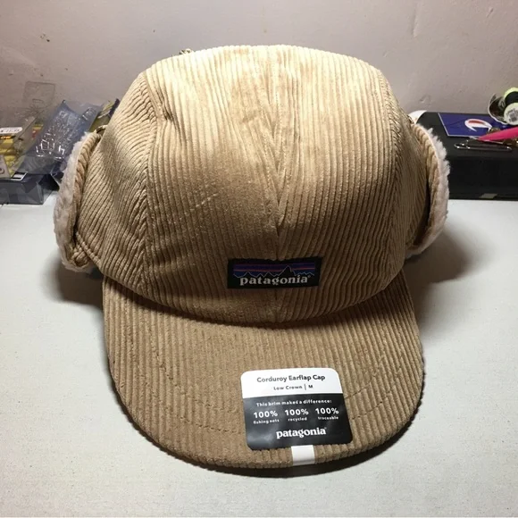 Patagonia Corduroy Earflap Cap size M